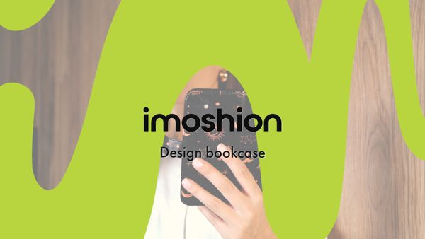 imoshion Design Bookcase Samsung Galaxy S10e - Yellow Flowers