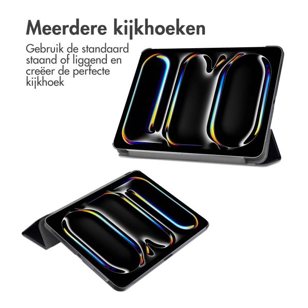 imoshion Design Trifold Bookcase Apple iPad Pro 13 (2024) M4 - Don't touch
