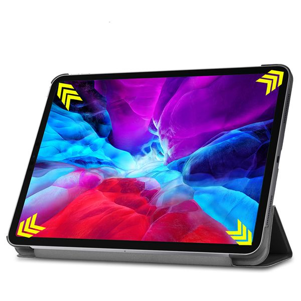 imoshion Trifold Bookcase Apple iPad Pro 12.9 (2020) / iPad Pro 12.9 (2018) - Zwart