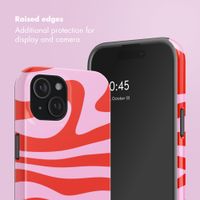 Selencia Vivid Back Cover with MagSafe Apple iPhone 15 - Dream Swirl Pink