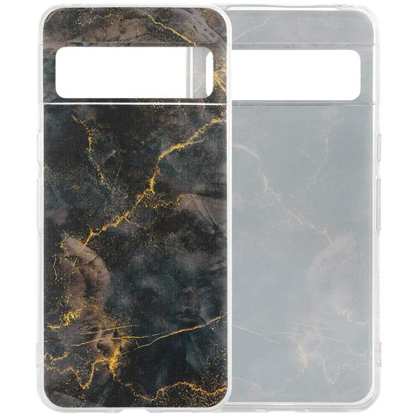 imoshion Design hoesje Google Pixel 8 Pro - Black Marble