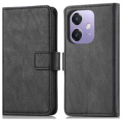 imoshion Luxe Bookcase Oppo A40 (4G) / Oppo A40M (4G) / Oppo A60 (5G) - Zwart