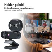 imoshion Webcam 2K QHD - Geschikt voor laptops en computers - Zwart