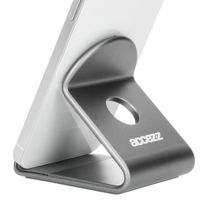 Accezz Telefoonhouder bureau iPhone 13 - Premium - Aluminium - Grijs