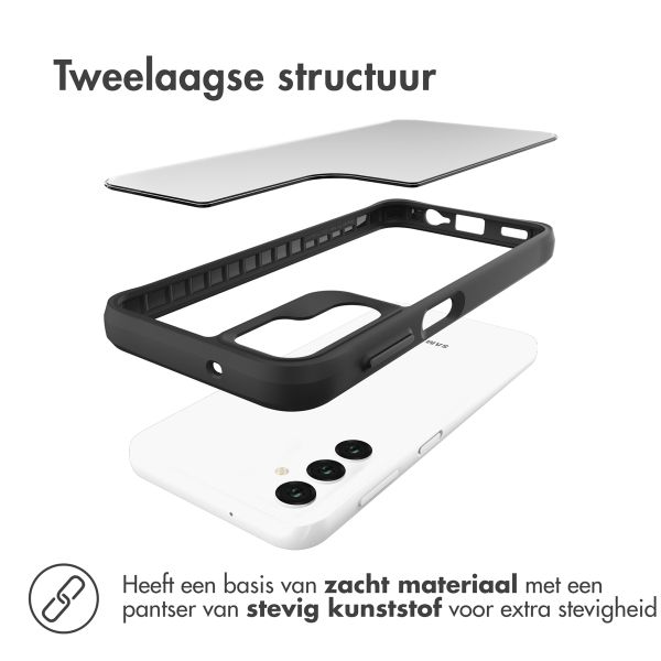 imoshion Rugged Hybrid Case Samsung Galaxy A14 (5G/4G) - Zwart