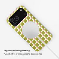 Selencia Vivid Backcover met MagSafe Apple iPhone 18 Pro Max / 17 Pro Max - Check This Olive