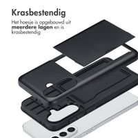 imoshion Backcover met pasjeshouder Samsung Galaxy A36 / A56 - Zwart