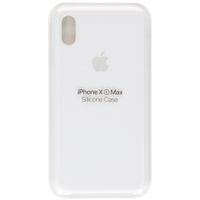 Apple Silicone Backcover iPhone Xs Max - White