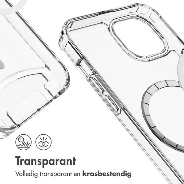 imoshion MagSafe Backcover met afneembaar koord Apple iPhone 12 (Pro) - Transparant