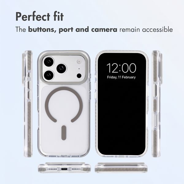 imoshion Combat MagSafe Case Apple iPhone 18 Pro Max / 17 Pro Max - Grey