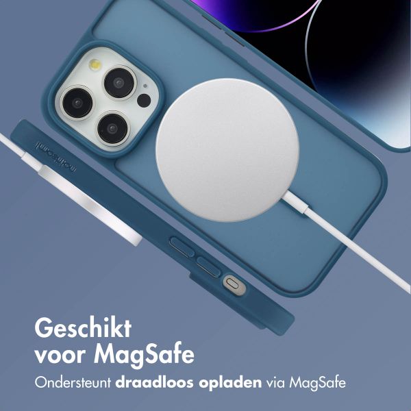 imoshion Color Guard Backcover met MagSafe iPhone 14 Pro - Donkerblauw