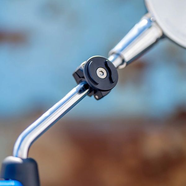 SP Connect Mirror Mount Bundle met Universal Clamp SPC+ Telefoonhouder Scooter - Zwart
