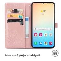 imoshion Mandala Bookcase Samsung Galaxy S24 / S25 - Rosé Goud