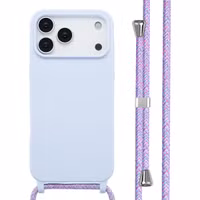 imoshion Siliconen hoesje met koord Apple iPhone 17 Pro Max - Paars