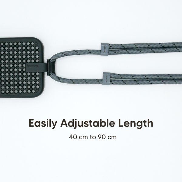 Callbuddy Lanyard - Cross Body Telefoonkoord - Shadow Gray