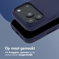 imoshion Color Backcover Apple iPhone 18 Pro / 17 Pro - Donkerblauw