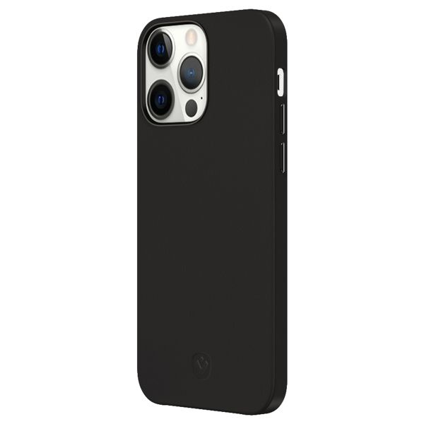 Valenta Luxe Leather Backcover iPhone 13 Pro - Zwart