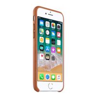 Apple Leather Backcover Apple iPhone SE (2022 / 2020) / 8 / 7 - Saddle Brown