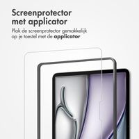 Accezz Glass screenprotector + Applicator Apple iPad Pro 11 (2025) M5 / (2024) M4
