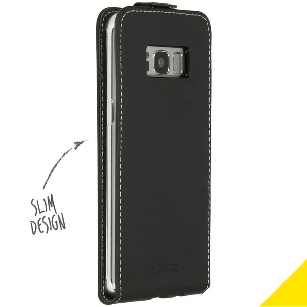 Accezz Flipcase Samsung Galaxy S8 - Zwart
