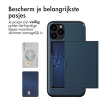 imoshion Backcover met pasjeshouder Apple iPhone 11 Pro - Donkerblauw