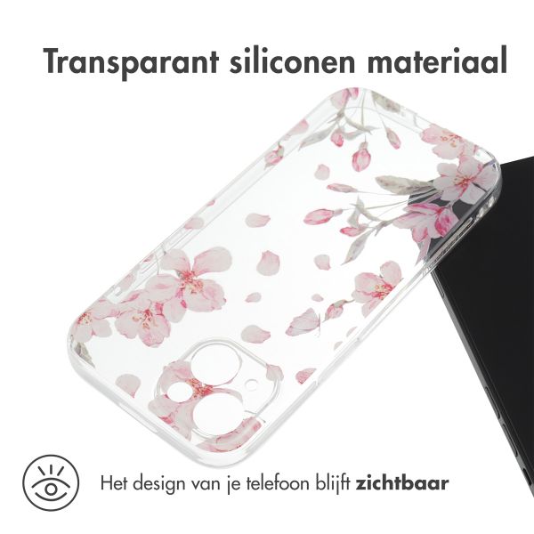 imoshion Design hoesje Apple iPhone 15 - Blossom Watercolor