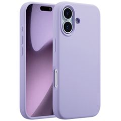 Accezz Liquid Silicone Back Cover with MagSafe Apple iPhone 17 - Purple