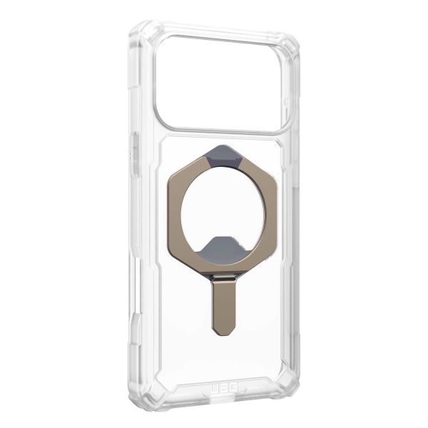 UAG Plasma XTE Backcover MagSafe Apple iPhone 17 Pro - Clear Titanium