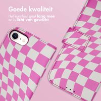 imoshion Design Bookcase Apple iPhone SE (2022 / 2020) / 8 / 7 / 6(s) - Retro Pink