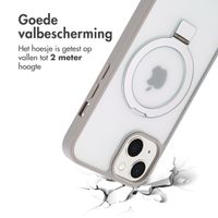 Accezz Ring Stand Backcover met MagSafe iPhone 14 - Grey