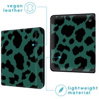 imoshion Design Slim Hard Case Sleepcover met stand Kobo Sage / Tolino Epos 3 - Green Panther