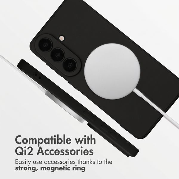 imoshion Colour Back Cover with MagSafe Samsung Galaxy S26 Plus - Black