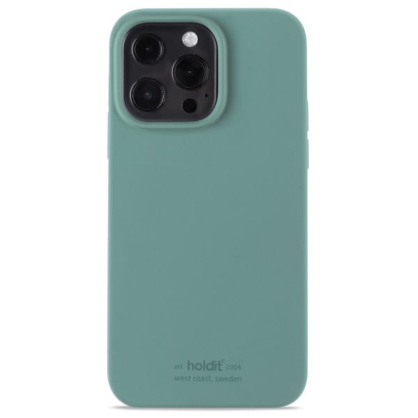 Holdit Silicone Case iPhone 13 Pro - Moss Green