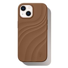 iDeal of Sweden Soft Swirl Silicone MagSafe Case Apple iPhone 17e / 16e / 15 / 14 / 13 - Salted Caramel