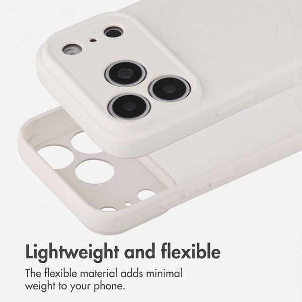 imoshion Colour Back Cover with MagSafe Apple iPhone 18 Pro Max / 17 Pro Max - Beige