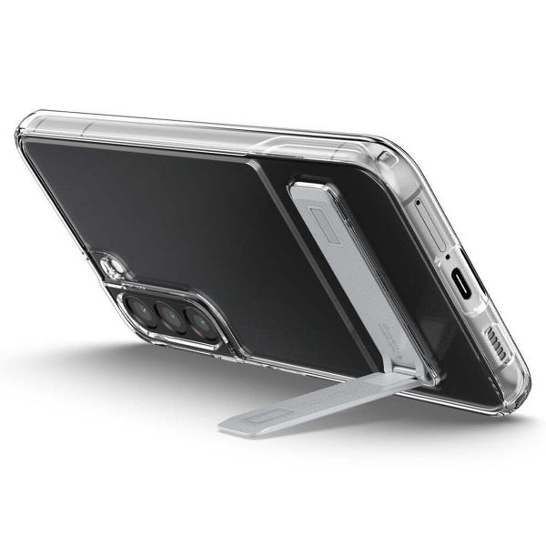 Spigen Slim Armor Essential Backcover Samsung Galaxy S22 - Transparant