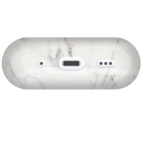 imoshion Design Hardcover Case AirPods Pro 2 - White Marble