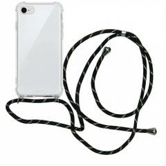 imoshion Backcover met koord Apple iPhone SE (2022 / 2020) / 8 / 7 - Zwart & Goud