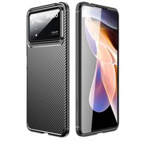 imoshion Carbon Softcase Backcover Xiaomi Poco X4 Pro - Zwart