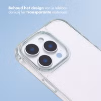 imoshion Backcover met koord + armband Apple iPhone 16 Pro Max - Parels Hartjes