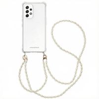 imoshion Backcover met koord + armband - Parels Samsung Galaxy A53 - Transparant