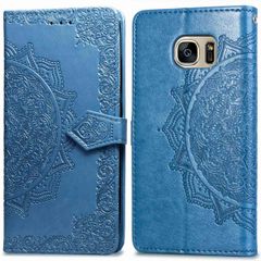 imoshion Mandala Bookcase Samsung Galaxy S7 - Turquoise