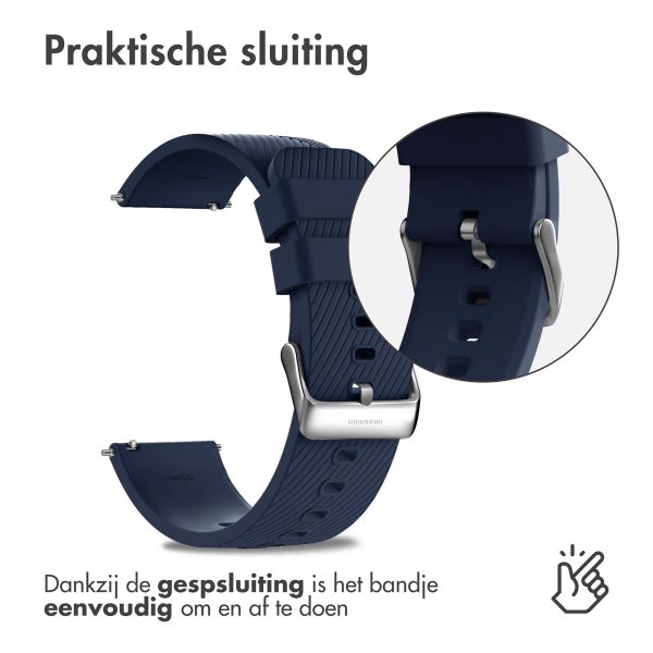 imoshion Siliconen bandje Samsung Galaxy Watch 7 40/44 mm - Donkerblauw
