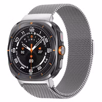 imoshion Milanees magnetisch bandje Samsung Galaxy Watch Ultra (2024/2025) - Zilver