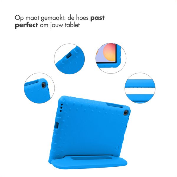 imoshion Kidsproof Backcover met handvat Samsung Galaxy Tab S6 Lite / Tab S6 Lite (2022) / Tab S6 Lite (2024) - Blauw