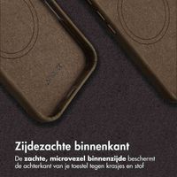 Accezz Vintage Leather Magsafe Backcover Apple iPhone 16 Pro - Rustic Brown