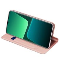 Dux Ducis Slim Softcase Bookcase Xiaomi 13 Pro - Rosé Goud