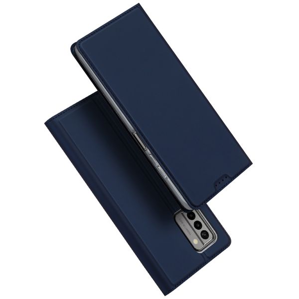 Dux Ducis Slim Softcase Bookcase Nokia G22 - Donkerblauw