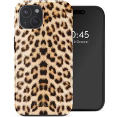 Selencia Vivid Backcover met MagSafe Apple iPhone 15 - Wild Leo