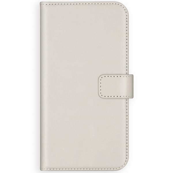 Selencia Echt Leren Bookcase Samsung Galaxy S21 Plus - Greige